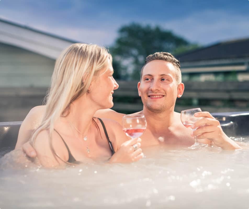 Wellness på campingplads og campinghytter ved vandet prislite