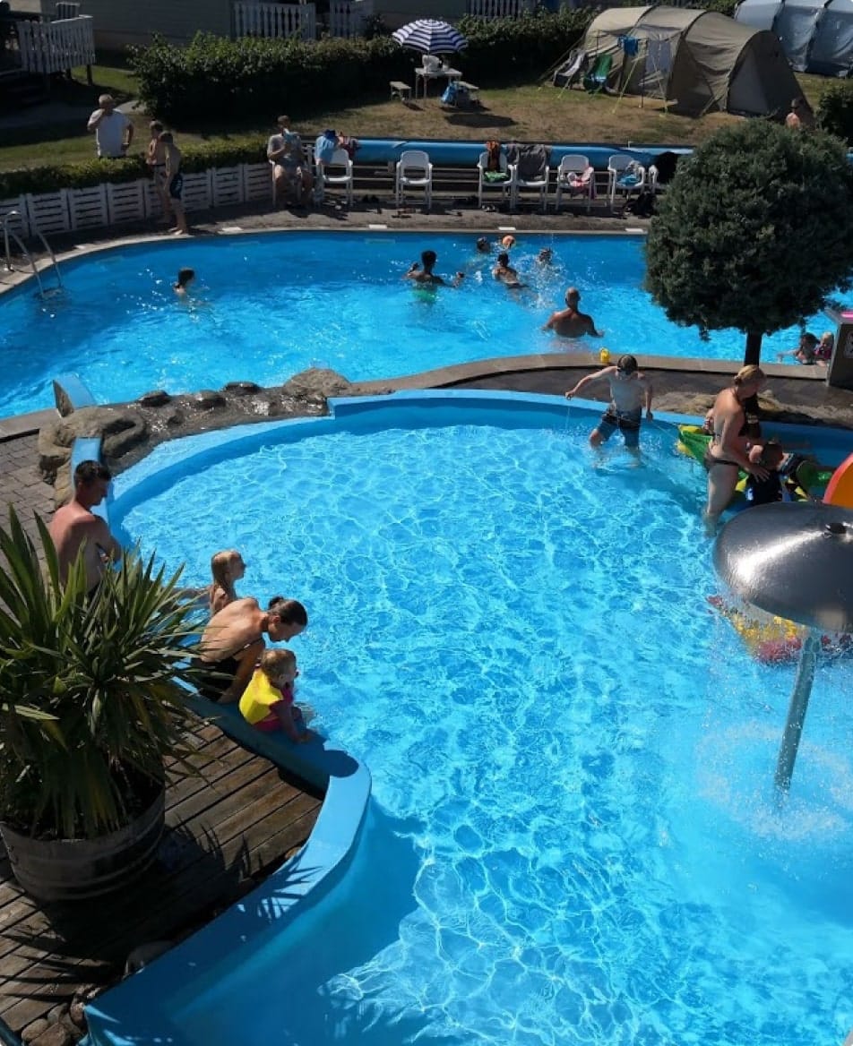Badeland og pool camping