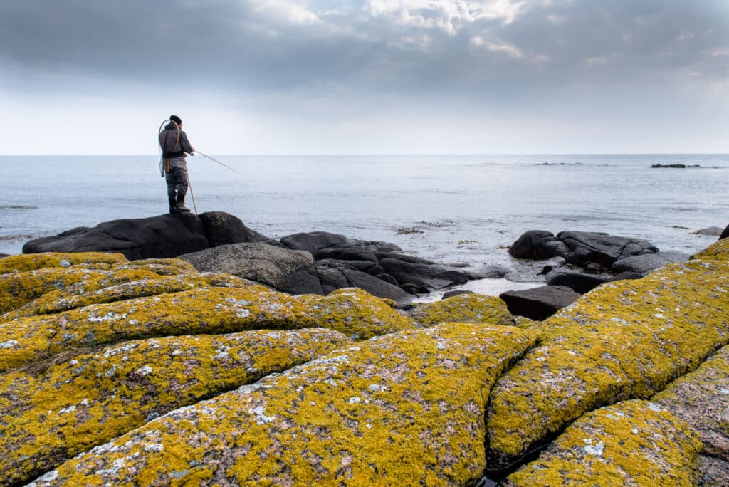 Fishing on Bornholm