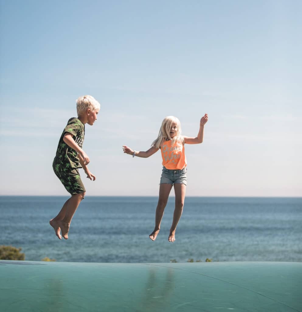 Aktivitäten Trampoline Hüpfburgen