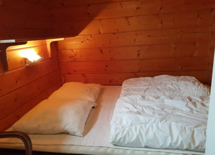 Soveværelse i campinghytte 25 kvm