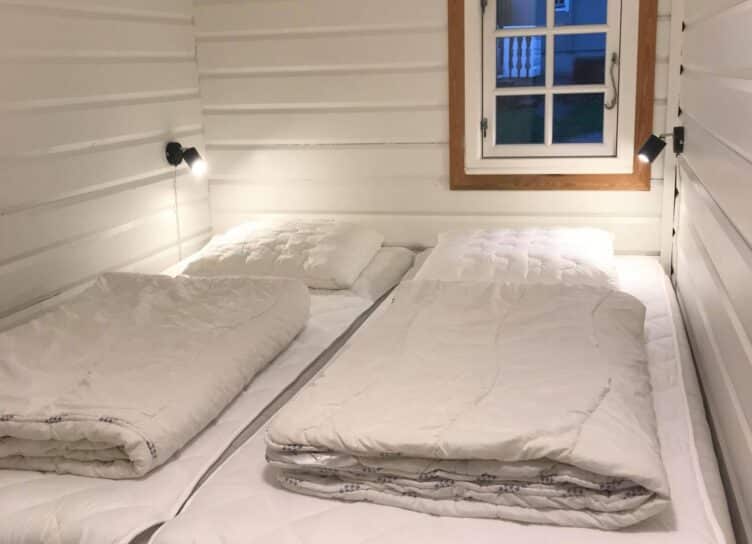 campinghytter 4 personer med dobbeltseng