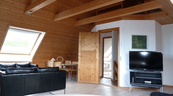 TV stue feriehus bornholm - sannes familiecamping