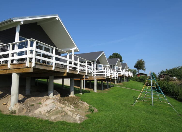 Luxury cabins with spa