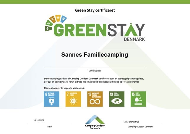 greenstay bæredygtig camping